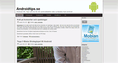 Desktop Screenshot of androidtips.se